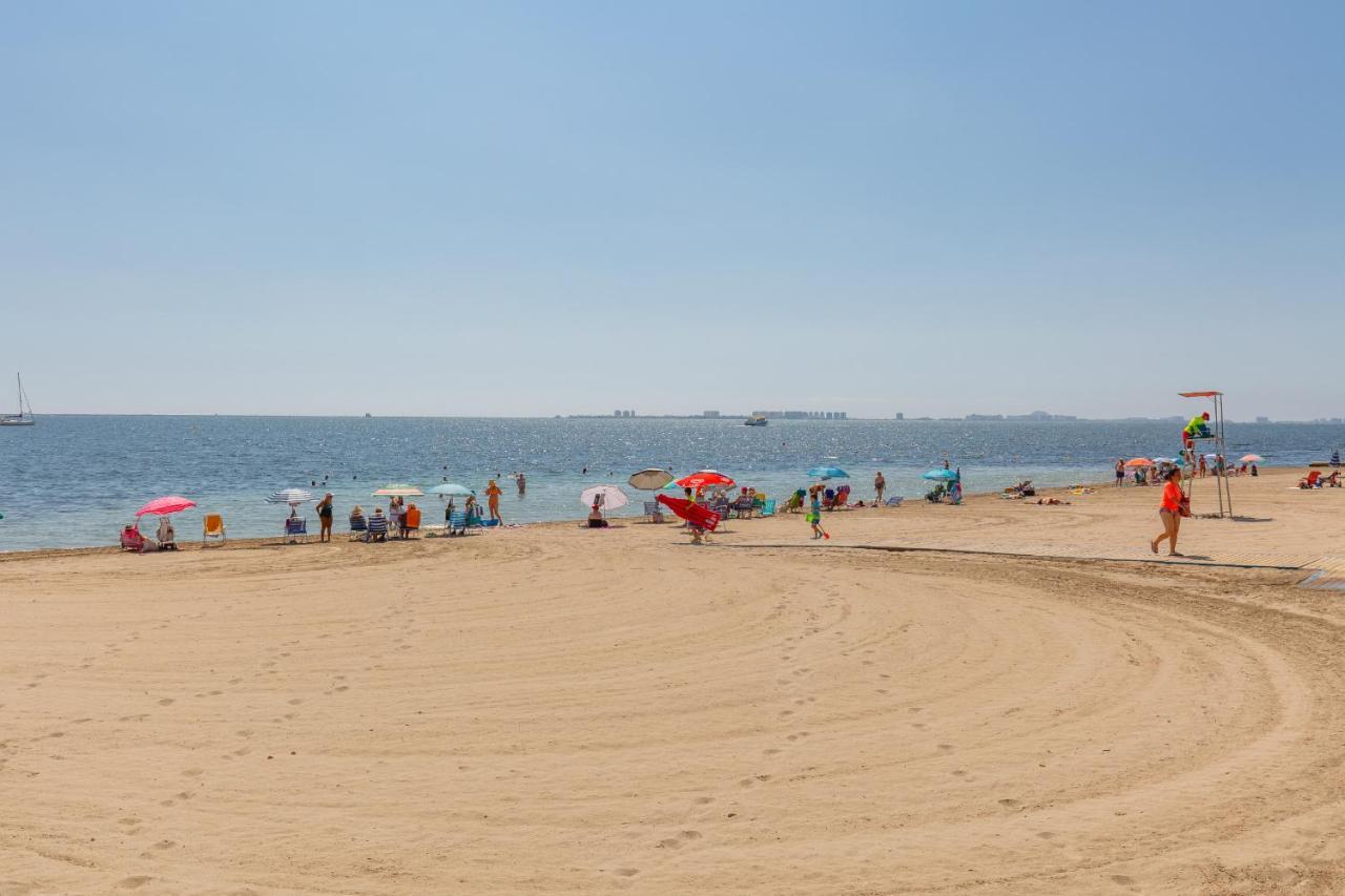 Appartement Ribera Beach/Wifi à Santiago De La Ribera Extérieur photo